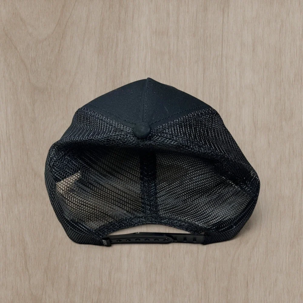 Goorin Bros The Farm Mamba Snake Trucker Hat Black Mesh Snapback Cap 101-0391